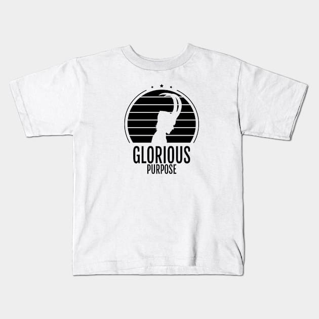 Glorious Purpose Kids T-Shirt by InTrendSick